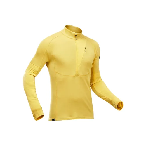 DECATHLON T-рубашка мужская имбирно-желтая