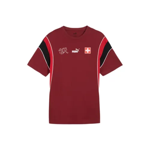 PUMA Teamliga T Рубашка Мужская Красная