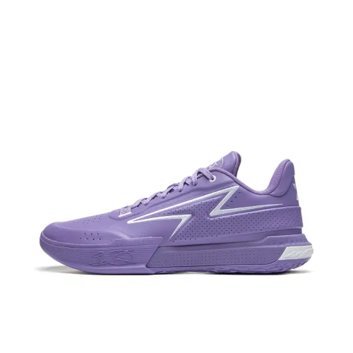 LINING Wade Lightning Баскетбольные кроссовки Low Топ Фиолетовый Мужской