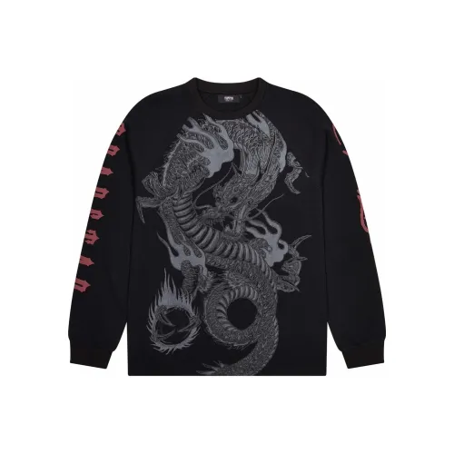 ED HARDY X Trapstar Collaboration FW24 T-Shirt Унисекс Черный