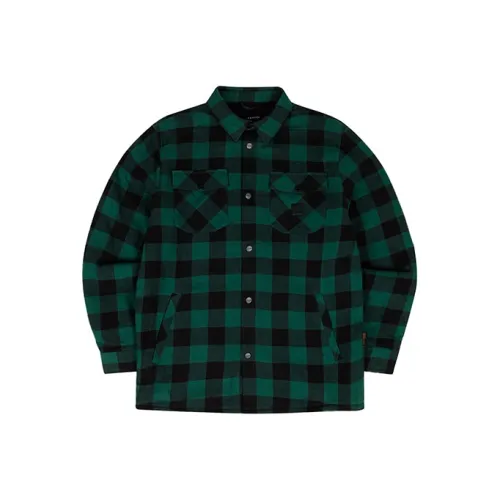 KANGOL Зеленые Мужские Рубашки