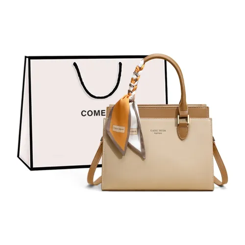 COMELY Коровья кожа Сумка Mommy Тоут Тоут Сумка Сумка для покупок Сумка через плечо Стандартная Женская Хаки