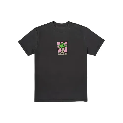 RVCA Мужская Черная T-Рубашка