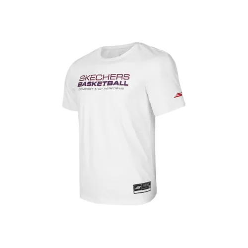 Skechers Bright White Мужская T-рубашка