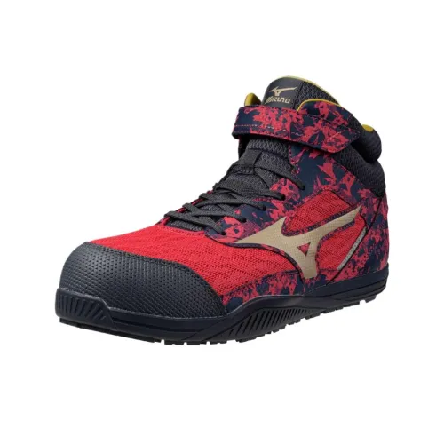 Mizuno Almighty SDII 13H High Топ Casual Унисекс Красный Золото