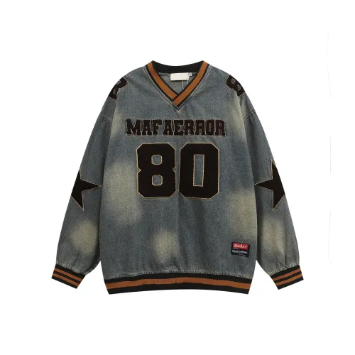 GBXM Свитшот Унисекс Деним Синий