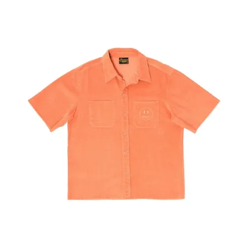 Drew House Smiley Collection Апельсин Унисекс Рубашки