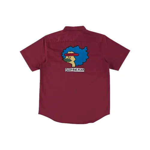 Supreme FW17 Унисекс Рубашки