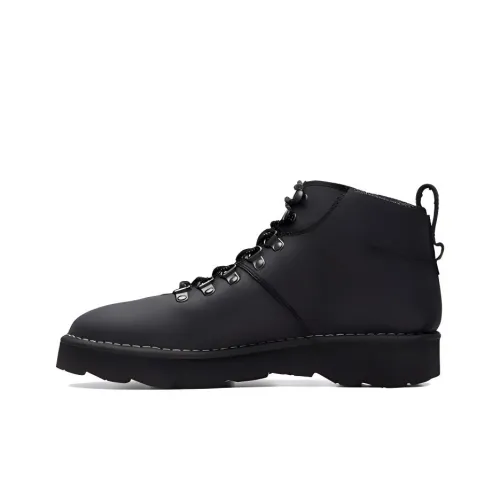 Clarks ботильоны черные мужские