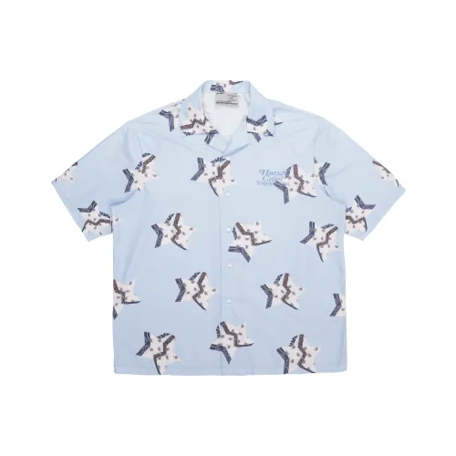 HARSH AND CRUEL Короткий рукав рубашка унисекс