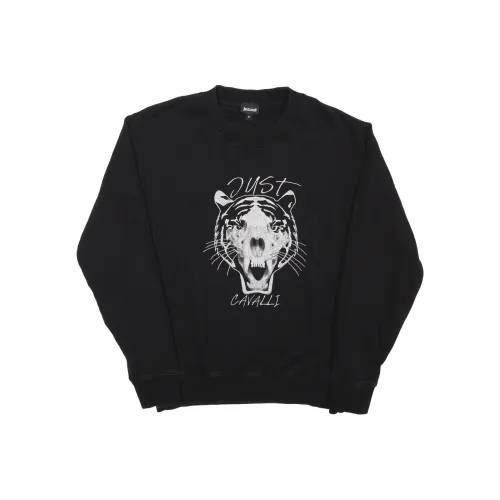 Just Cavalli Черные Мужские Свитшоты
