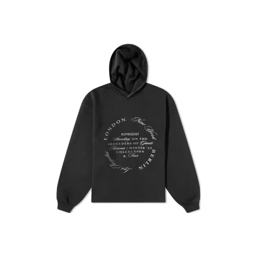 REPRESENT Черные Мужские Свитшоты