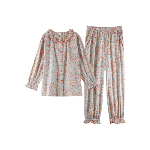 ZumashL Пижамный комплект женский цветочный Shadow