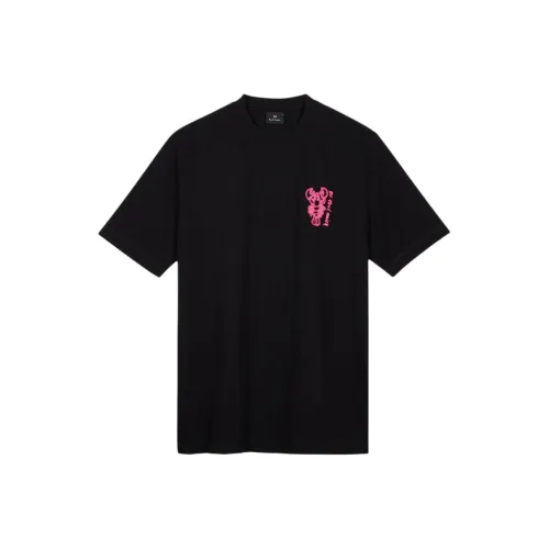 Paul Smith FW24 T Рубашка Мужская Черная