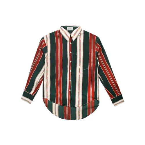 EMPTY REFERENCE Красный зеленый Унисекс Рубашки