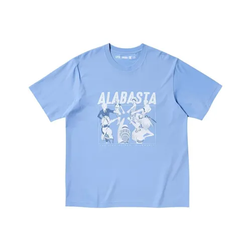 UNIQLO x One Piece Коллаборация Эдишн Рубашка Унисекс Синяя