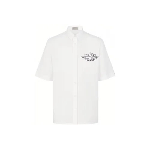 DIOR x Jordan Рубашка Унисекс Белый