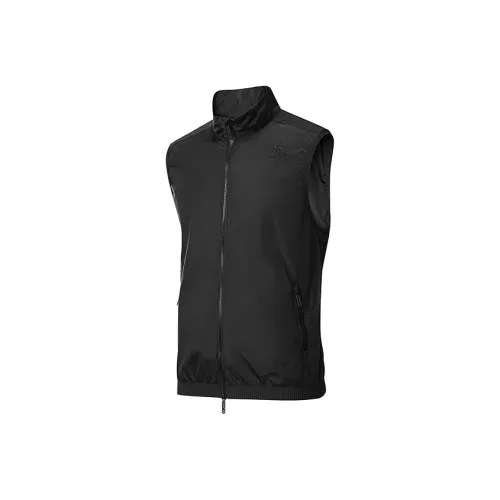 Голова Черный 01 Мужские Жилеты