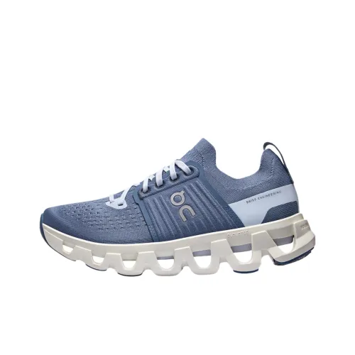 On Cloudswift 4 противоскользящий низкий топ повседневная беговая обувь женская синяя