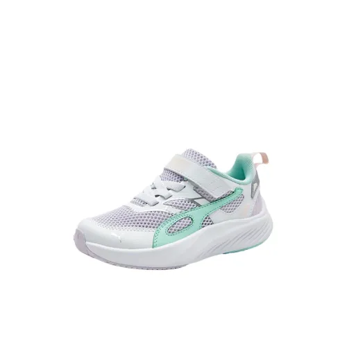 PUMA Pounce Lite Детская беговая обувь Низкий топ Белый/Синий/Фиолетовый Kids