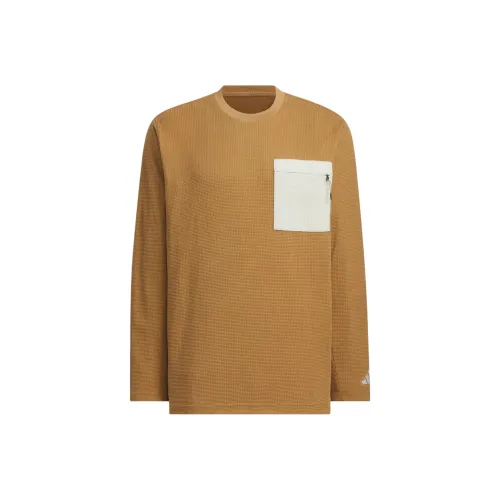 Adidas FW24 M TRANS Tee T Рубашка Мужская Песочно-Коричневая