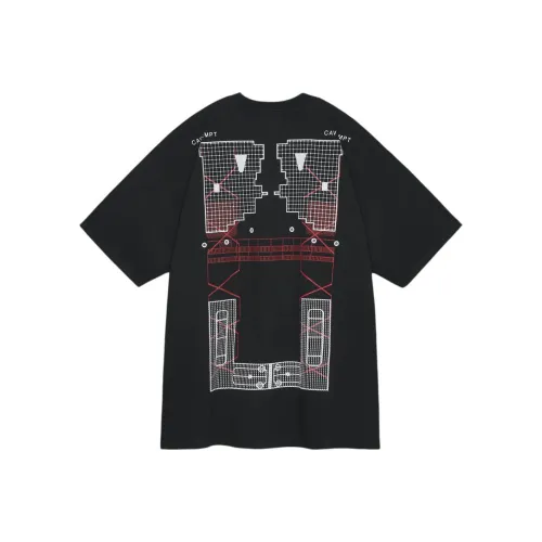 Cav Empt FW24 T-Shirt Унисекс Черный