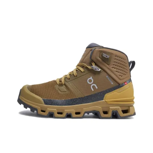 On Cloudrock 2 Устойчивый к истиранию Противоскользящий Короткий Аутдор Женские Коричневый