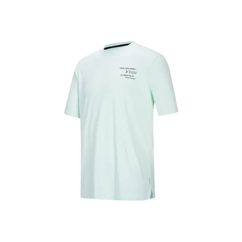 DECATHLON Быстросохнущая футболка мужская свежий зеленый