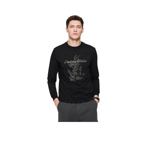 Dance with Wolves T-Shirt Мужской Черный