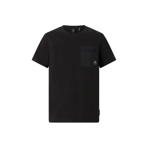 Moose Knuckles T-Shirt Мужской Черный