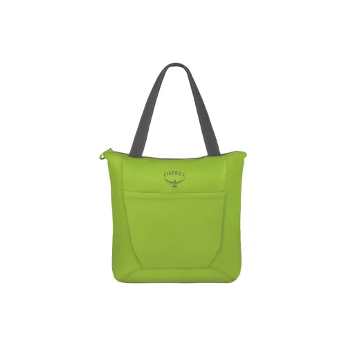 OSPREY Нейлоновая сумка-тоут сумка для покупок сумка через плечо унисекс цвет лайм-зеленый