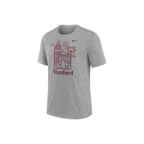 Nike College Глубокий красный Local Кампус Time Honored TRADITION T Рубашка Мужская Темно-серый