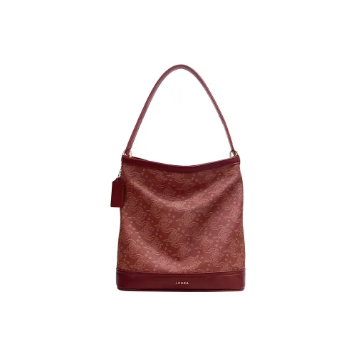 LOSEA Кожа Сумка на плечо Женская Вермильон Чай Шелк