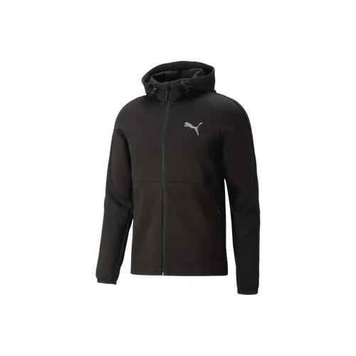 PUMA EVOSTRIPE Full Zip Толстовка Мужская Черная