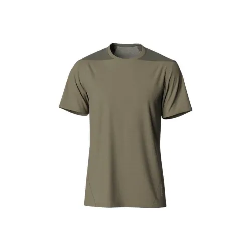 SALOMON T Рубашка Мужская Листовой Зеленый