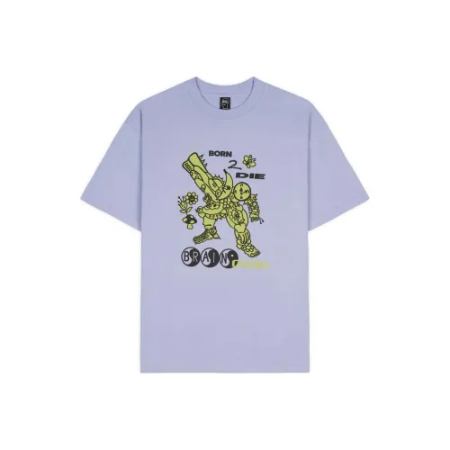 Brain Dead FW24 T-Shirt Унисекс Фиолетовый