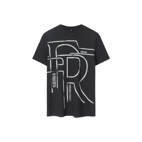 CAIZI Черный Унисекс T-рубашки