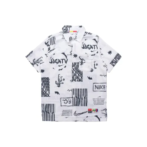 Nike Белые Мужские Рубашки