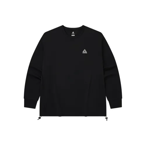 PEAK Бег Т-Рубашка Унисекс Черная