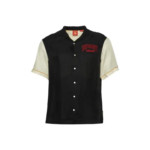 SUPERDRY Мужские черные футболки