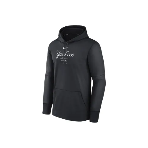 nike Нью-Йорк Янкис Аутентичная Коллекция Practice Толстовка Нью-Йорк Янкис Мужская Морской Синий