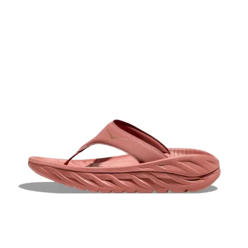 HOKA ONE ONE Ora Recovery Flip Flops Коралловый Женские