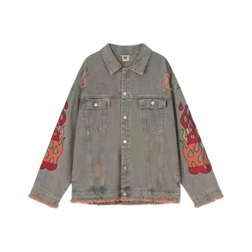 THE AIER Светлый Унисекс Джинсовые куртки