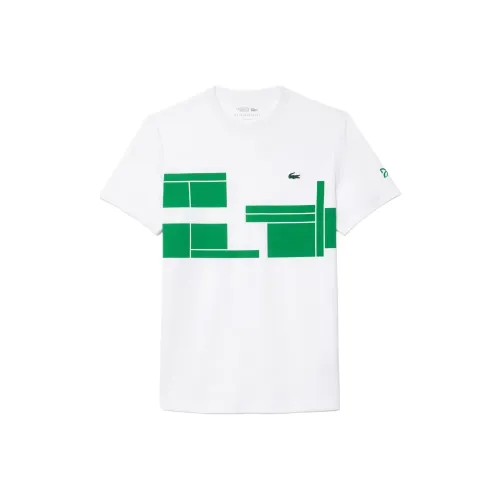 LACOSTE x NUOWAKE LIANMINGKUAN Рубашка Мужская Белая