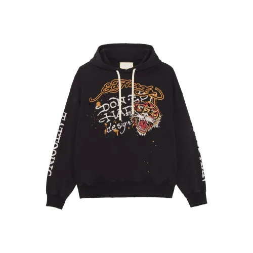 Ed Hardy Черные Мужские Свитшоты