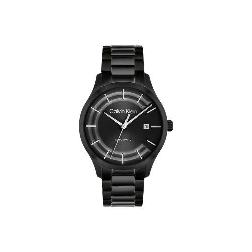 Calvin Klein Автоматический Механический Movement Унисекс Рыцарь Часы 40 мм Черные