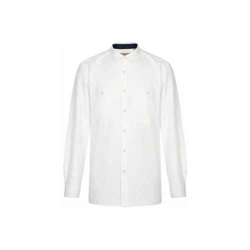 Burberry Белые Мужские Рубашки