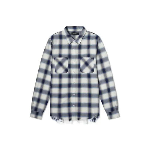 AMIRI Мужские Синие Рубашки