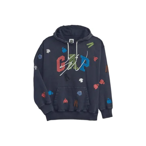 GAP X SEAN WOTHERSPOON Co Branded SERIES Синий Унисекс Свитшоты