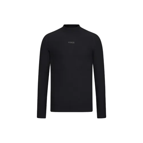 KSWISS T-Shirt Мужской Блестящий Черный